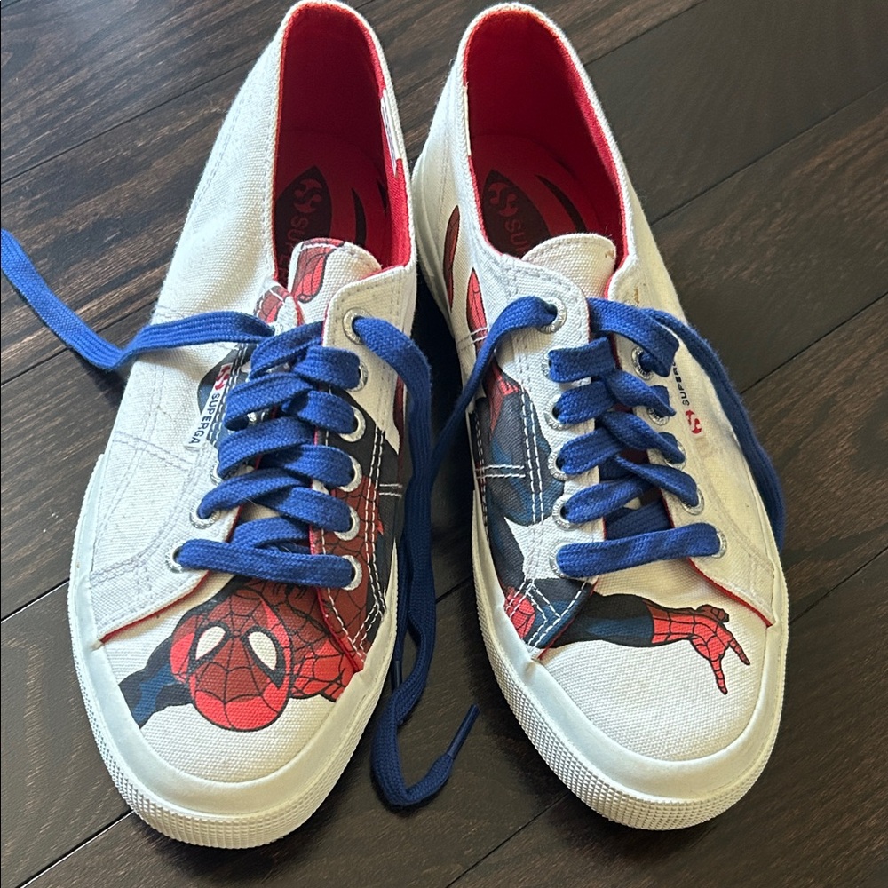 Superga Unisex Spider-Man  🕷️ Sneakers - Limited Edition